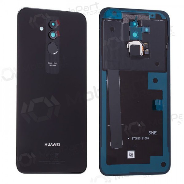 Huawei Mate 20 Lite πίσω κάλυμμα μπαταρίας (μαύρος) (μεταχειρισμένος grade A, γνησια)