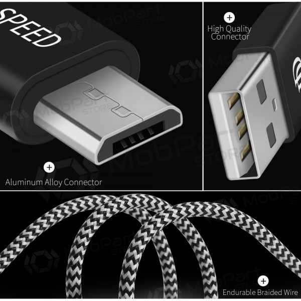 {Κείμενο} Καλώδιο USB Dux Ducis K-ONE microUSB FastCharging 1.0m