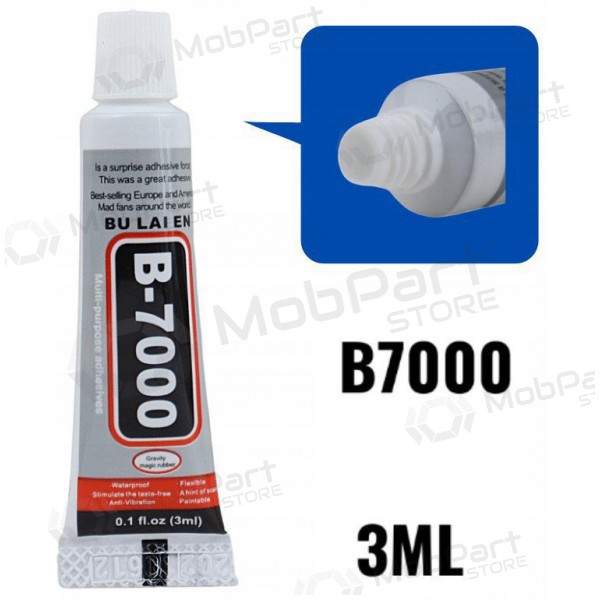 Κόλλα σιλικόνης γενικής χρήσης B7000 (3ml)