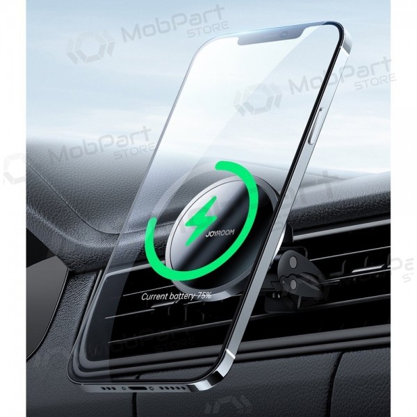 Φορτιστής-laikiklis magnetinis automobilinis Joyroom JR-ZS240 MagSafe 15W μαύρος