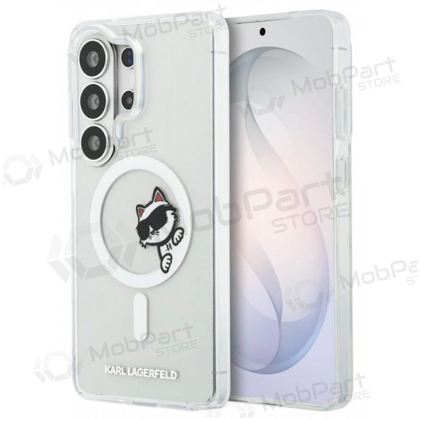 Θήκη Samsung Galaxy S26 Ultra - Karl Lagerfeld IML Choupette Peekaboo Logo Magnetic (διαφανής)