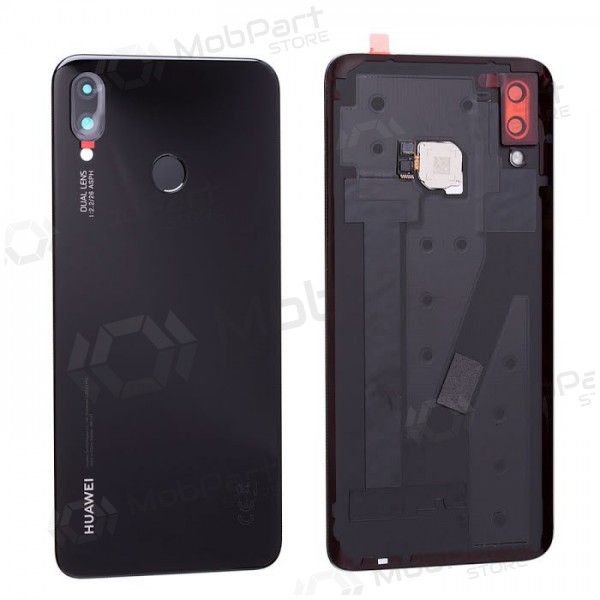 Huawei P Smart Plus πίσω κάλυμμα μπαταρίας (μαύρος) (μεταχειρισμένος grade A, γνησια)