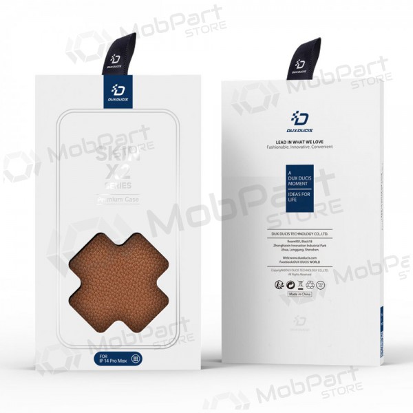 Θήκη Xiaomi Redmi Note 12 Pro 5G / Poco X5 Pro 5G - Dux Ducis Skin X2 (καφέ)