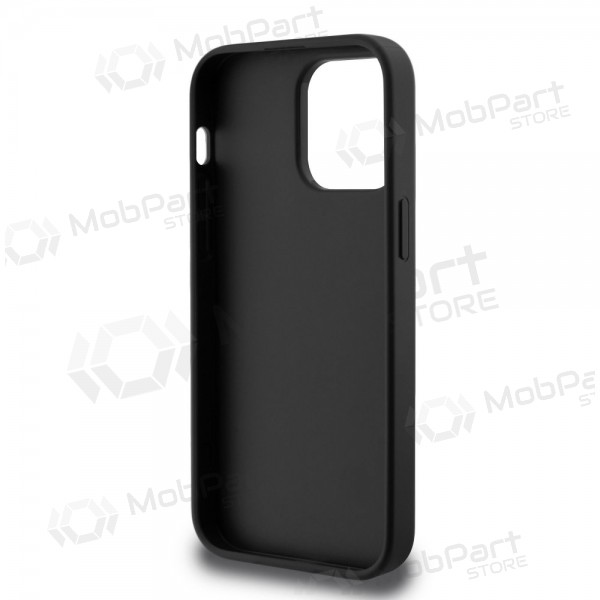 Θήκη Apple iPhone 14 Pro Max - Guess PU 4G Metal Logo (γκρι)