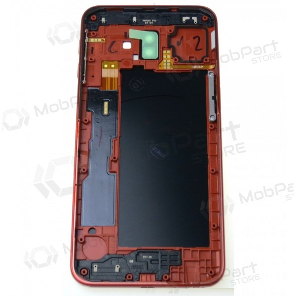 Samsung J610 Galaxy J6+ 2018 πίσω κάλυμμα μπαταρίας (το κόκκινο)