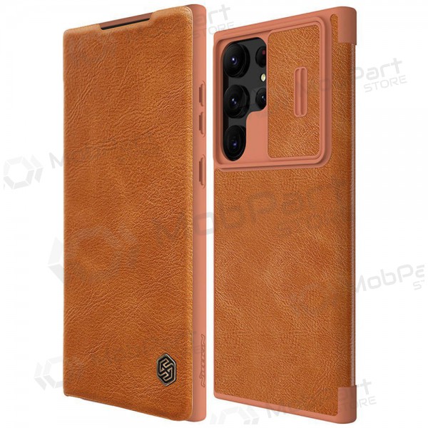 Θήκη Samsung Galaxy S23 FE - Nillkin Leather (καφέ)