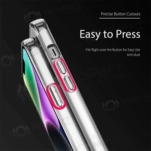 Θήκη Apple iPhone 15 - Dux Ducis Clin (διαφανής)