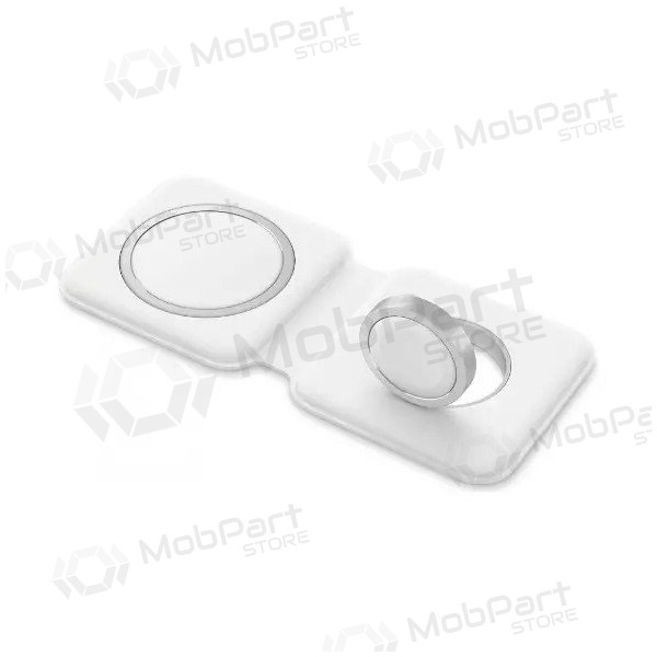 Φορτιστής ασύρματος 2in1 Smart Phone, Watch MagSafe 10W (άσπρο)