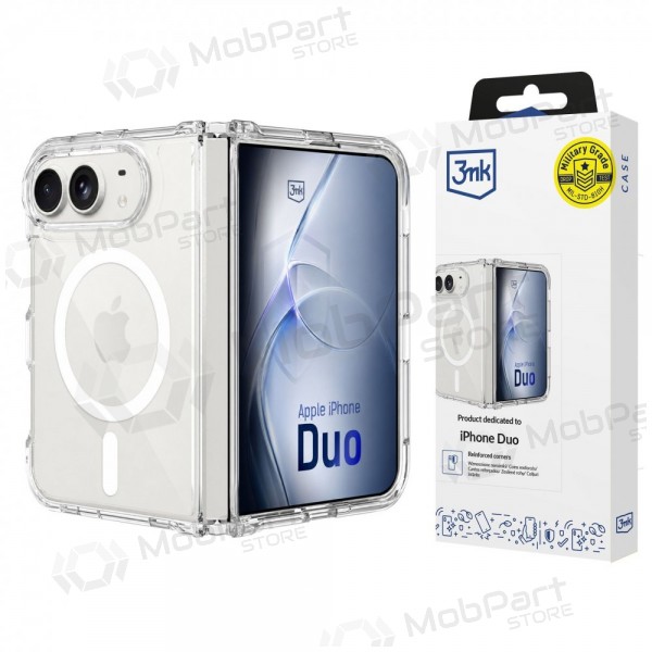 Θήκη Apple iPhone Duo -3mk Armor MagCase- (διαφανής)