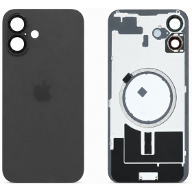 Πίσω κάλυμμα Apple iPhone 16 - (μαύρο) (Premium)