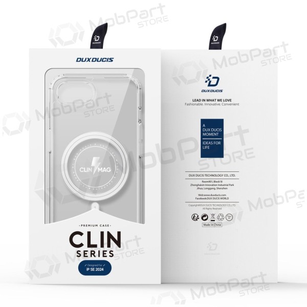 Θήκη Apple iPhone 16e, 17e - Dux Ducis Clin Magsafe (διαφανής)