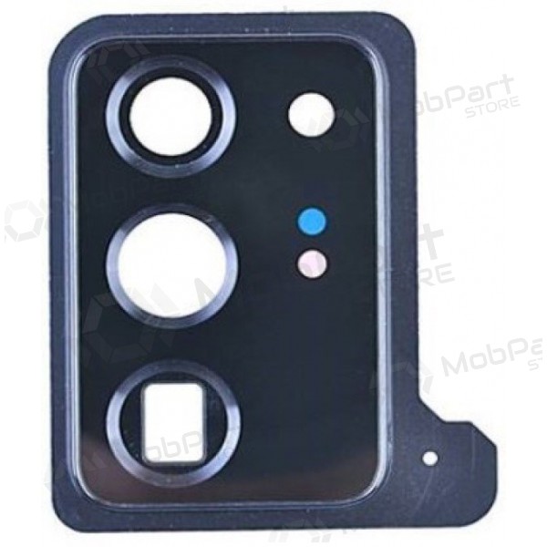 Samsung N985 / N986 Galaxy Note 20 Ultra τζαμάκι κάμερας (μαύρος) (με πλαίσιο)