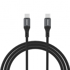 Καλώδιο USB-C Dudao L3CC USB-C σε USB-C 1.2 m 60 W μαύρο