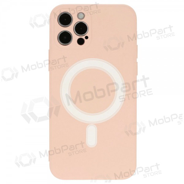 Θήκη Apple iPhone 12 Pro Max - MagSilicone (μπεζ)