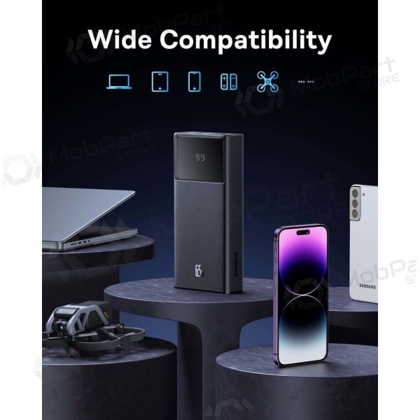 Εξωτερική μπαταρία Power Bank Baseus StarLord 65W 20000mAh μαύρος P10022906113-00