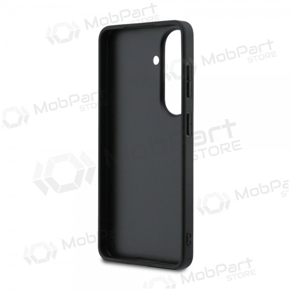 Θήκη Samsung Galaxy S26 - Guess PU 4G Metal Logo (γκρι)
