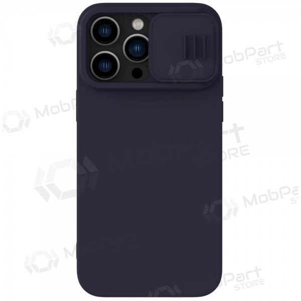 Θήκη Apple iPhone 14 - Nillkin Silicone (σκούρο μοβ)