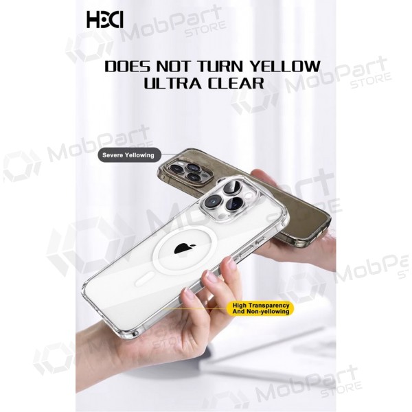 Θήκη Apple iPhone 16 Pro Max -HDD Clear MagSafe Case- (διαφανής)