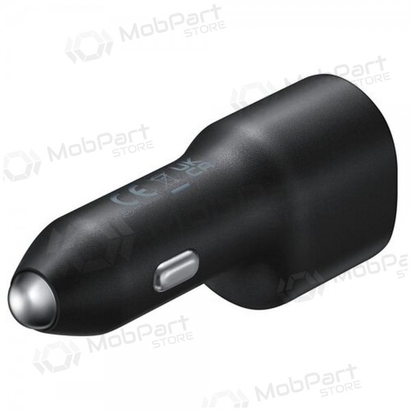 Φορτιστής automobilinis γνησια Samsung EP-L4020NBEGEU 1xType-C 1xUSB-A μαύρος στη συσκευασία 40W