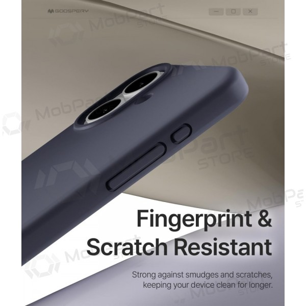 Θήκη Mercury Pure Magsafe Silicon Case Apple iPhone 17 σκούρο μπλε