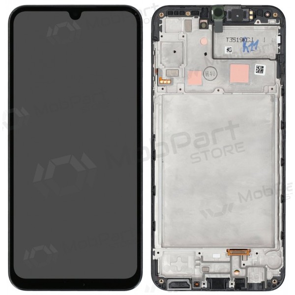 Οθόνη Samsung Galaxy A24 4G (μαύρη) (με πλαίσιο) (γνήσια)