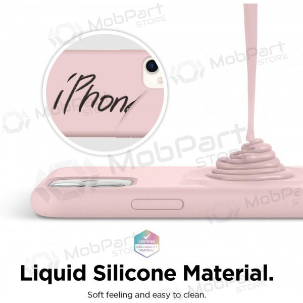 Θήκη Apple iPhone 16 Pro Max - Liquid Silicone 1.5mm (ροζ)