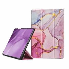 Θήκη Samsung Galaxy Tab A9+, Tab A11+ - Smart Leather (marble)
