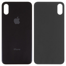 Apple iPhone XS πίσω κάλυμμα μπαταρίας γκρί (space grey) (bigger hole for camera)