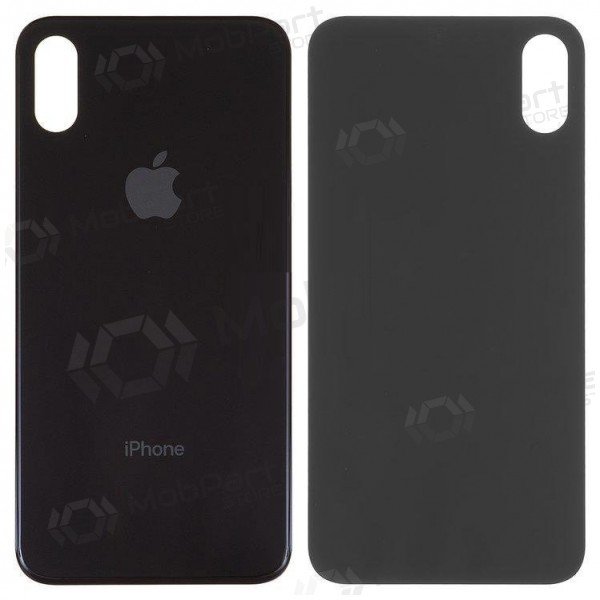 Apple iPhone XS πίσω κάλυμμα μπαταρίας γκρί (space grey) (bigger hole for camera)