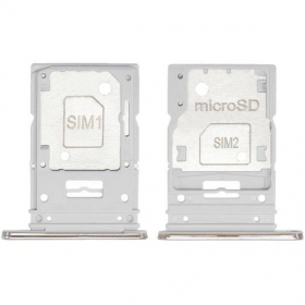 Samsung A536 Galaxy A53 5G Υποδοχή κάρτας SIM (άσπρο) (service pack) (γνησια)