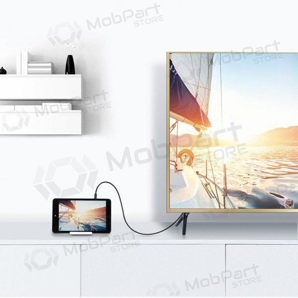 Καλώδιο HDMI Ugreen HD127 HDMI σε Micro HDMI 1.5 m 4K 60 Hz μαύρο