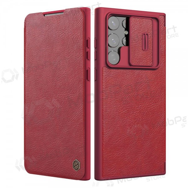 Θήκη Samsung Galaxy S23 FE - Nillkin Leather (κόκκινη)
