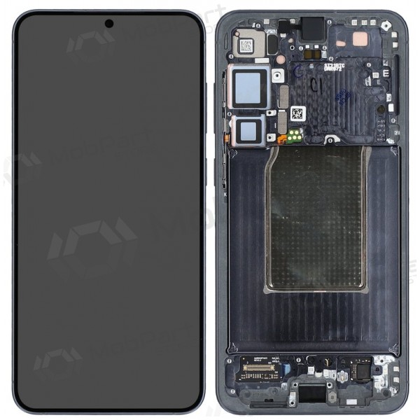Οθόνη Samsung S936 S25 Plus με γυαλί αφής και πλαίσιο Blue/Black αυθεντική (assembled service pack)