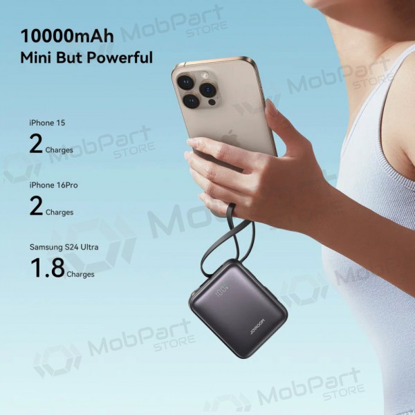 Εξωτερική μπαταρία Power Bank Joyroom JR-PBF27 22.5W Mini 10000mAh μαύρος
