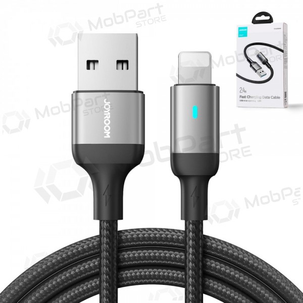 USB καλώδιο Joyroom S-UL012A10 USB to Lightning 2.4A 1.2m μαύρος