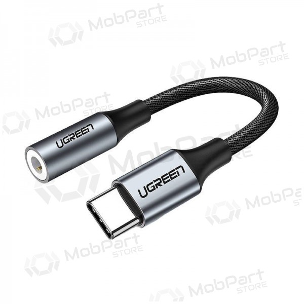 Προσαρμογέας ήχου Ugreen AV161 USB-C σε 3.5 mm γκρι