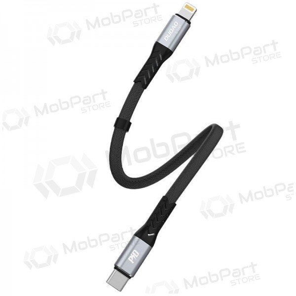 Καλώδιο Lightning Dudao L10P USB-C σε Lightning 0.23 m 20 W μαύρο