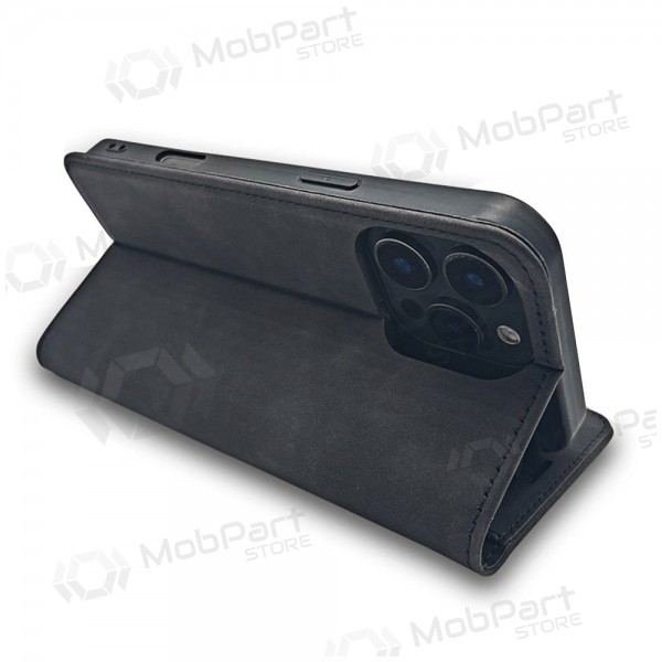 Θήκη Samsung Galaxy A16 -Smart Suede- (μαύρο)