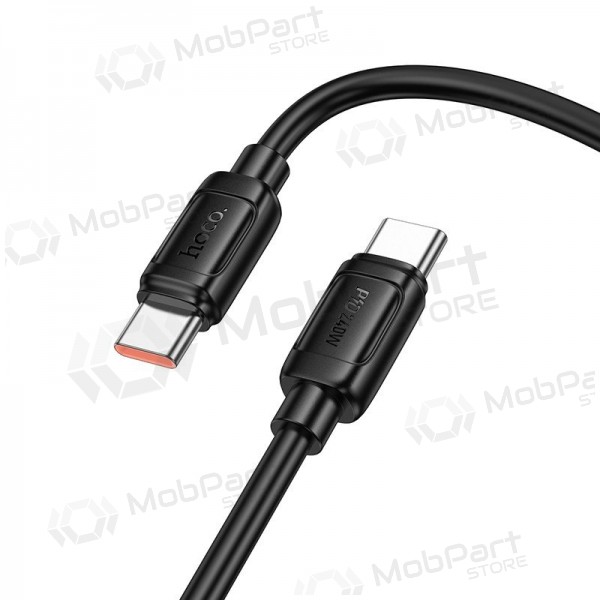 Καλώδιο USB-C Hoco X115 USB-C σε USB-C 1 m 240 W μαύρο