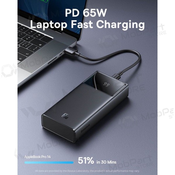 Εξωτερική μπαταρία Power Bank Baseus StarLord 65W 20000mAh μαύρος P10022906113-00