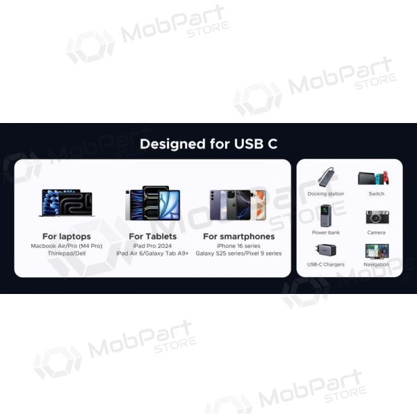 Καλώδιο USB-C Ugreen L706 USB-C σε USB-C 1 m 240 W μαύρο
