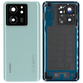 Πίσω κάλυμμα Xiaomi 13T, 13T Pro με γυαλί κάμερας (πράσινο) (Premium)