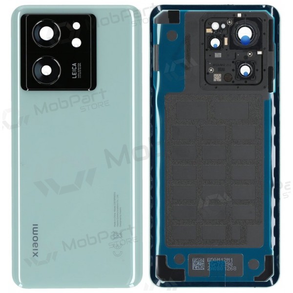 Πίσω κάλυμμα Xiaomi 13T, 13T Pro με γυαλί κάμερας (πράσινο) (Premium)