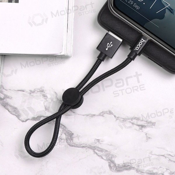 USB καλώδιο HOCO X35 lightning 0.25m (μαύρος)