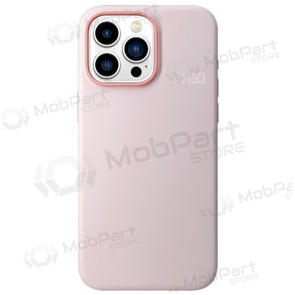 Θήκη HDD Silicone MagSafe Case Apple iPhone 17 ροζ