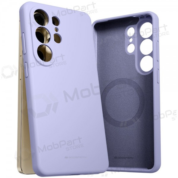 Θήκη Samsung Galaxy S26 Ultra Mercury -Pure Magsafe Silicon Case- (λεβάντα γκρι)