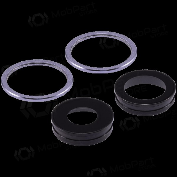 Apple iPhone 11 τζαμάκι κάμερας (2τεμ) (purpurinis) (με πλαίσιο)