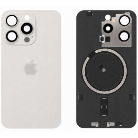 Πίσω κάλυμμα Apple iPhone 15 Pro (λευκό) (Premium)