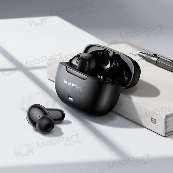Ασύρματα ακουστικά Borofone BW96 Bluetooth ANC+ENC USB-C μαύρα