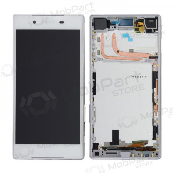 Sony E6603 / E6653 Xperia Z5 οθόνη (άσπρο) (με πλαίσιο) (μεταχειρισμένος grade A, γνησια)